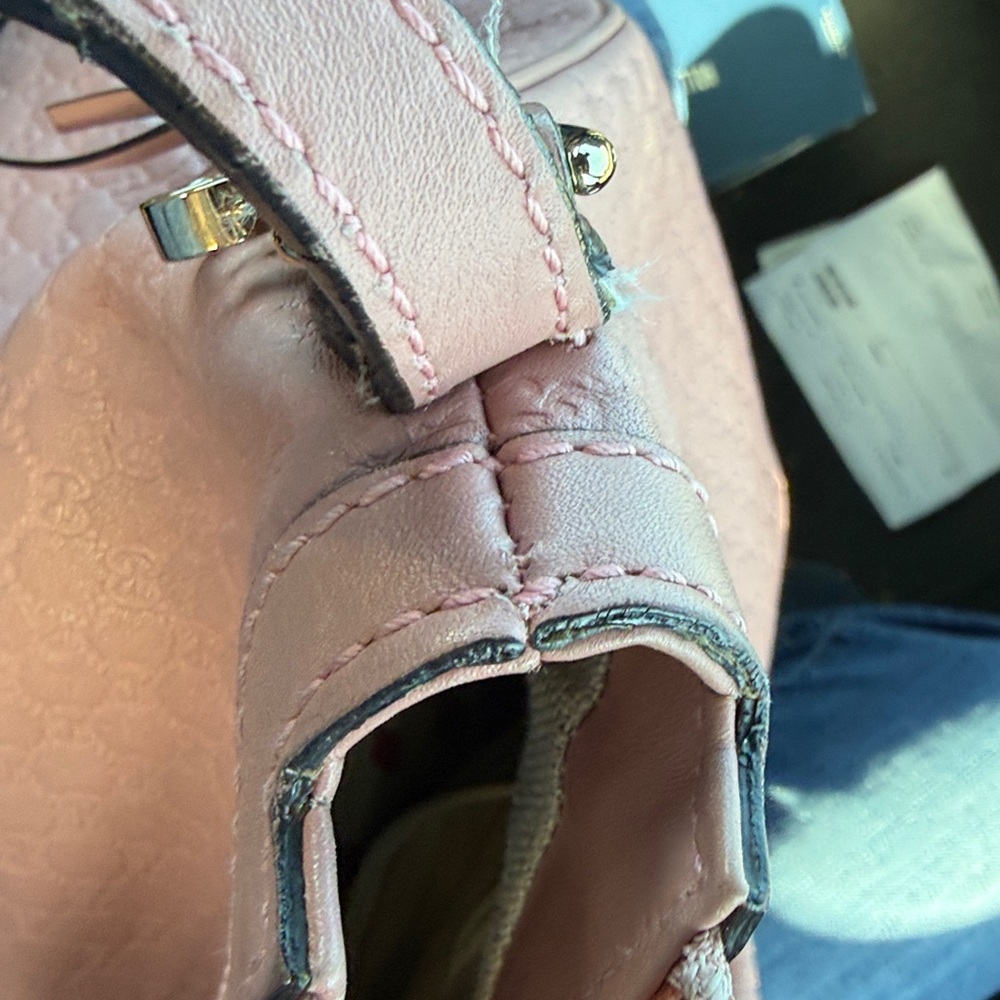 Gucci leather Bree Hobo - Picture 14 of 16